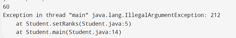 How to solve IllegalArgumentException in Java
