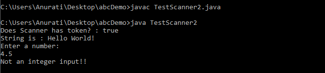 How to use scanner in Java?
