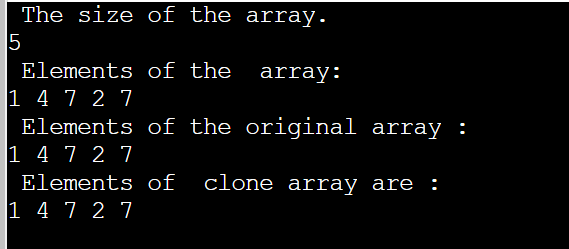 Java Clone Array