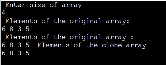 Java Clone Array