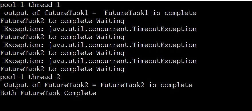 Java Future Example