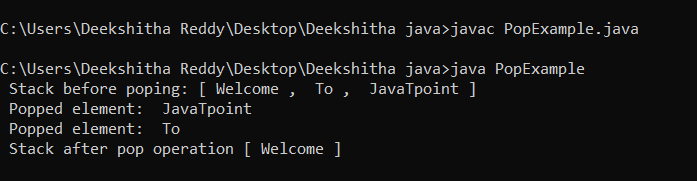 Java Stack