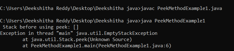 Java Stack