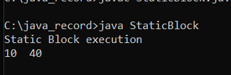 Java Static Keyword