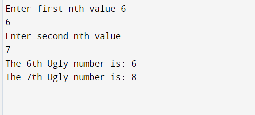 Ugly number in Java