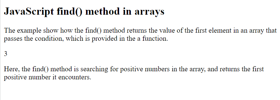 Javascript Find Object In Array