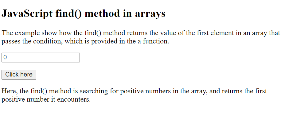 Javascript Find Object In Array TAE