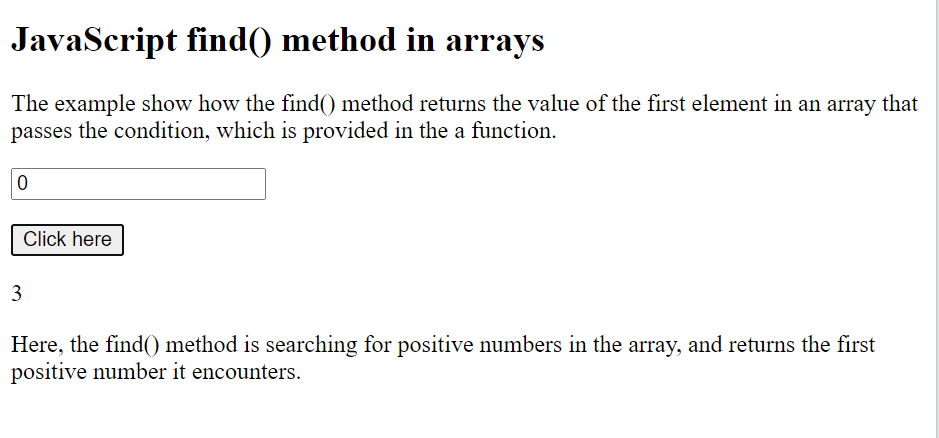 Javascript Find Object In Array