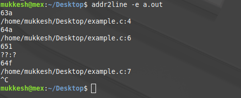 addr2line Command in Linux with Examples