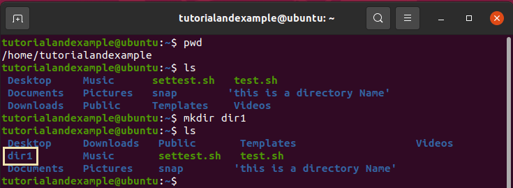 Linux Mkdir Linux Create Directory TAE