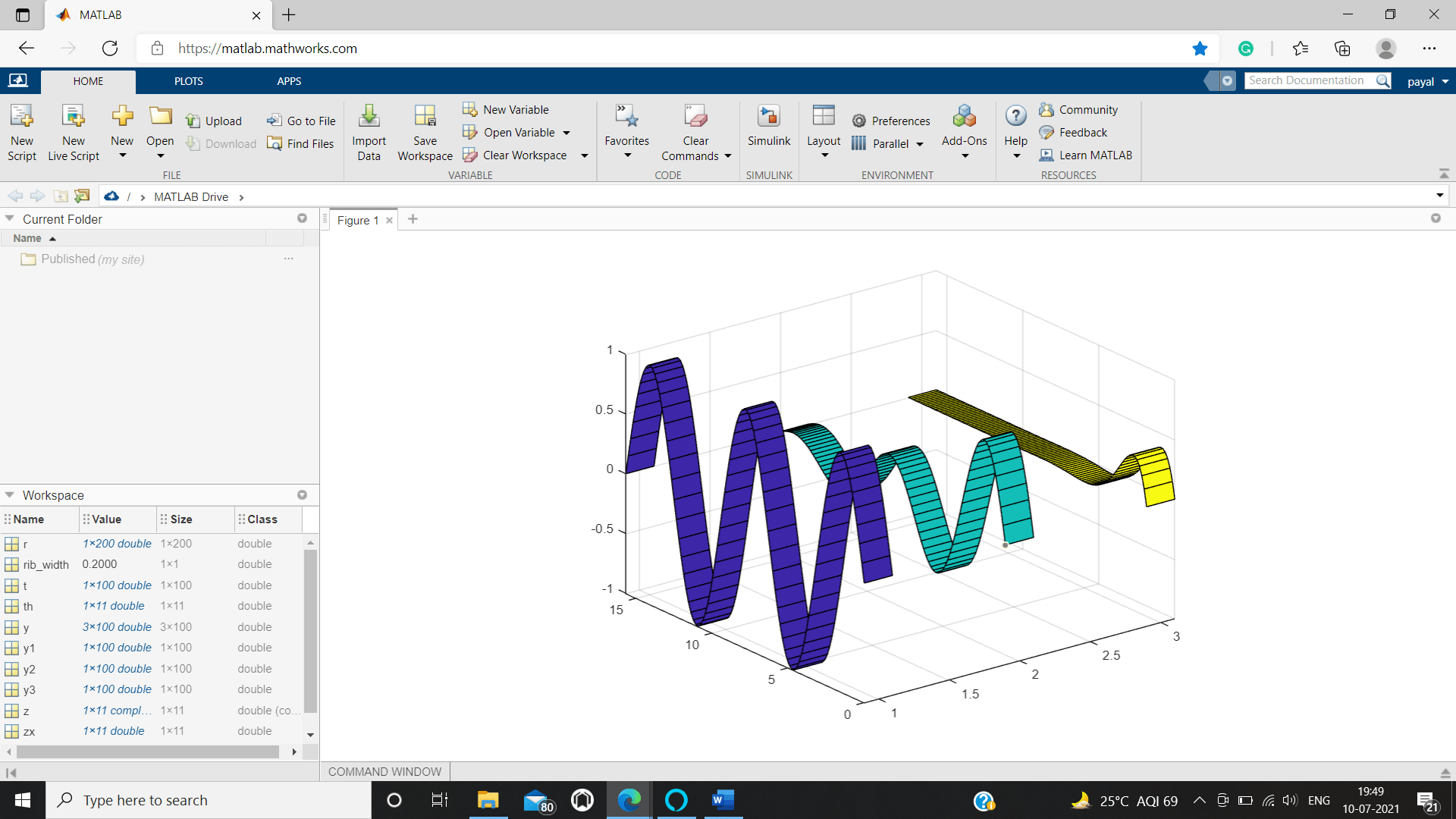 Matlab Special Graphic Function