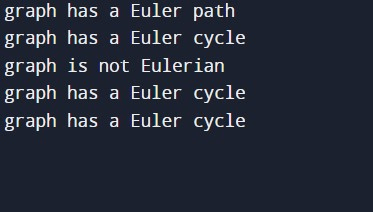 Eulerian Path and Circuit for Undirected Graph