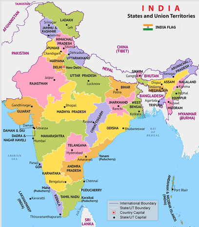 List of States and Union Territories in India