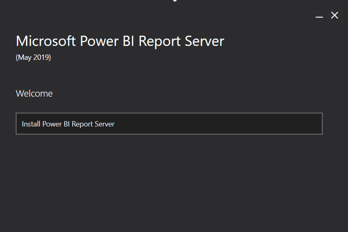 Power BI Report Server