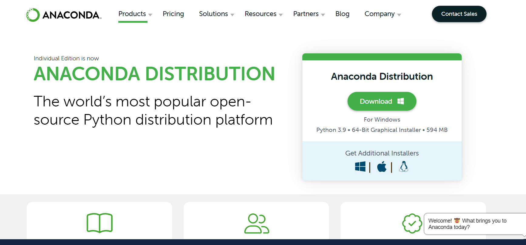 Anaconda python 3 installation for windows 10 64 bit