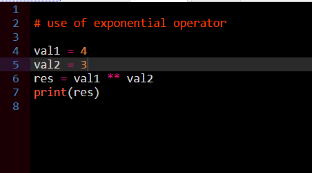 Arithmetic Operators in Python