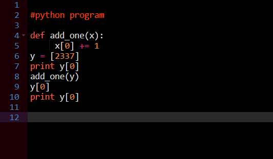 Pointers in Python