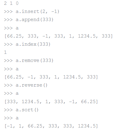 Python 2.7 data structures