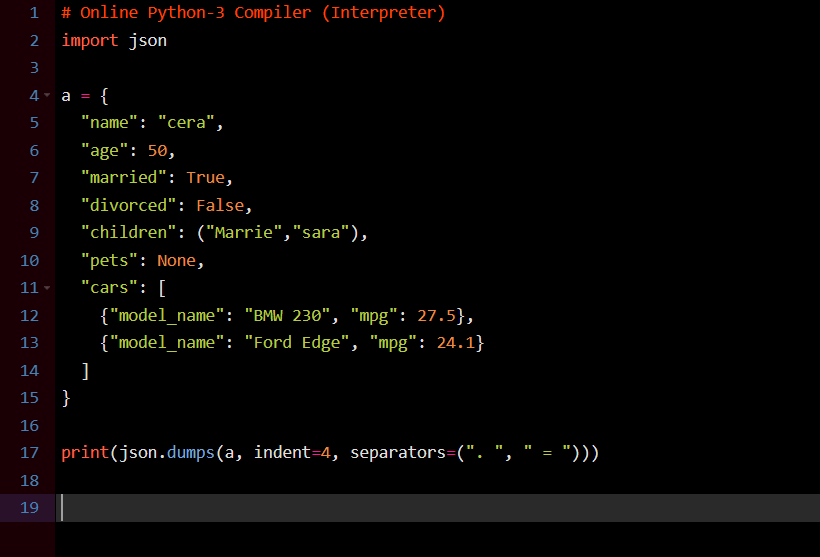 Python JSON