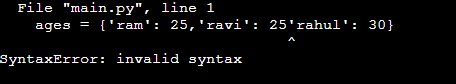 Python Syntax Error: Invalid Syntax