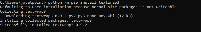 Textwrap – Text Wrapping and Filling in Python