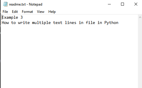 Write A String In Python