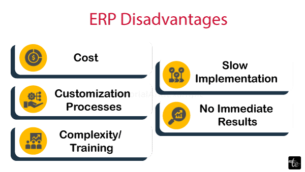 Advantages and Disadvantages of using ERP systems