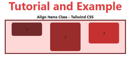 Tailwind CSS Align Items