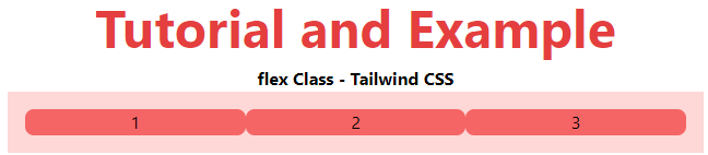 Tailwind CSS Display