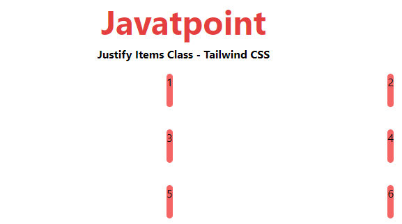 Tailwind CSS Justify Items
