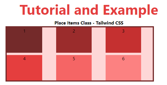 Tailwind CSS Place Items